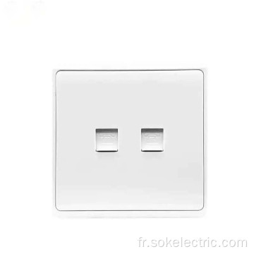 Prise de courant électrique RJ11 TEL Sockets